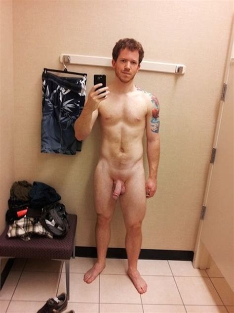 Sexy Guy Naked On Changing Room