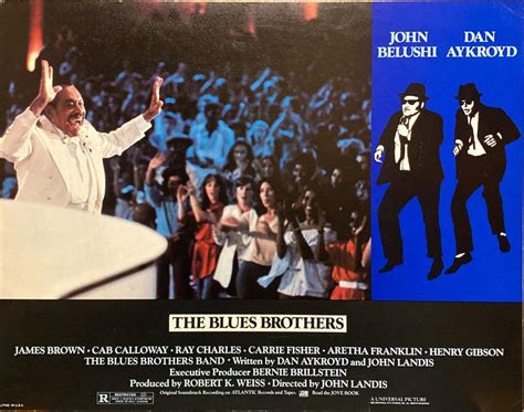 Sold At Auction John Belushi And Dan Aykroyd The Blues Brothers Original Lobby Card