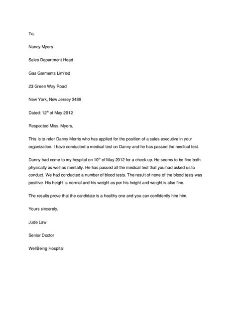 These templates offer outstanding examples of the best ways to structure such a. Doctor Referral Letter - business form letter template