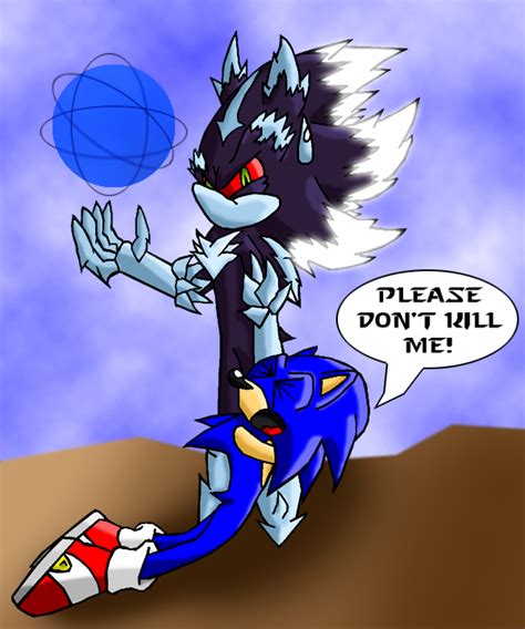 Mephiles And Sonic Colored By Shadowtehhedgehog On Deviantart