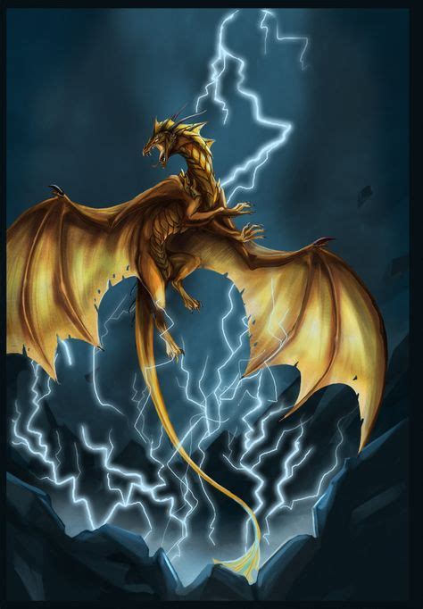 34 Best Lightning Dragons Images Mythological Creatures Fantasy