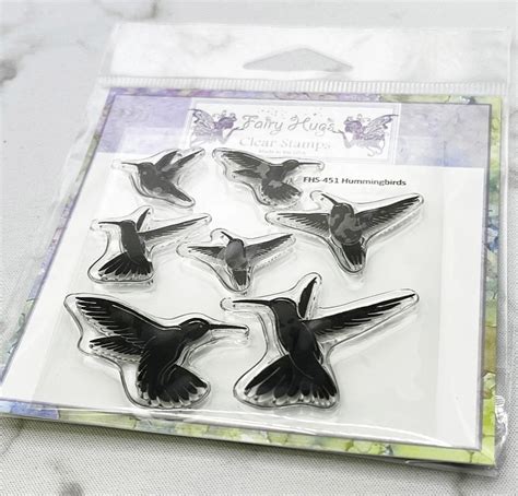 Fairy Hugs Clear Stamps Hummingbirds