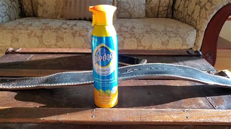 Pledge Clean It Antibacterial Multi Surface Cleaner Spray Review Youtube