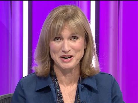 fiona bruce explains why she hosted question time with sling and ‘remnants of black eye