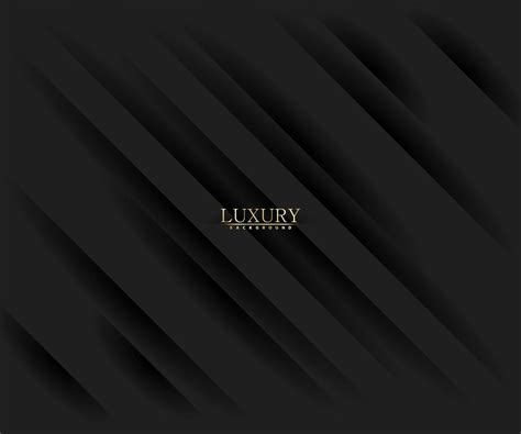 Abstract Black Luxury Background With Shiny Lines Elegant Modern