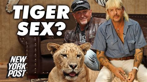 Tiger King Joe Exotic Accused Of Having Sex With Tigers New York