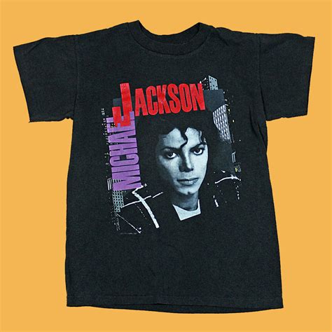 1988 Micheal Jackson Vintage T Shirt The Owl S Attic