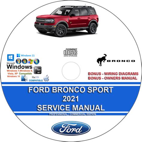 Ford Bronco Sport 2021 Factory Workshop Service Repair Manual Wiring