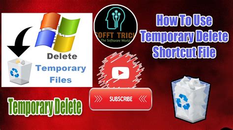 For more information, click the following article number to view. How To Download & Use Temporary Delete Shortcut File - YouTube