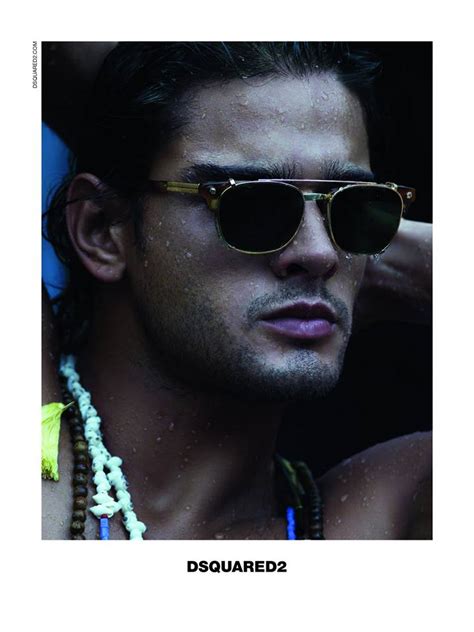 Marlon Teixeira Stars In Dsquared2 Springsummer 2014 Eyewear Campaign The Fashionisto
