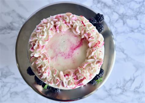 Blackberry Chocolate Cake With Whipped Mascarpone Frosting