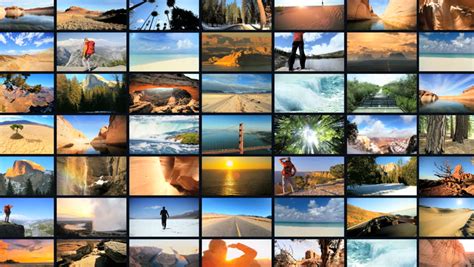 Cg Video Montage Wall of Stock Footage Video (100% Royalty-free ...