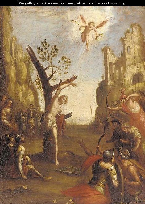 The Martyrdom Of Saint Sebastian After Hans Von Aachen