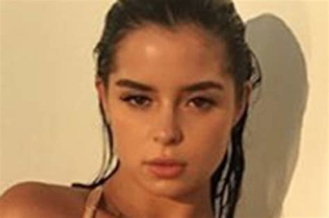 demi rose mawby instagram tyga s ex struggles to contain cleavage daily star