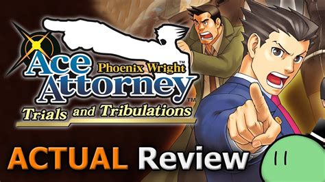Phoenix Wright Ace Attorney Trials And Tribulations Actual Game Review [ds] Youtube