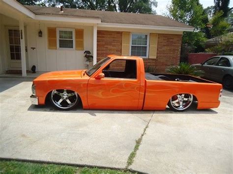 Bagged Trucks Mini Trucks Cool Trucks Cool Cars S10 Truck Pickup