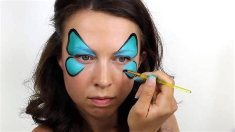 Beginners Butterfly Face Paint Tutorial Snazaroo Youtube Face