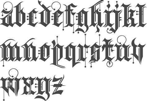 Check spelling or type a new query. MyFonts: Old English | Tattoo lettering fonts, Graffiti ...