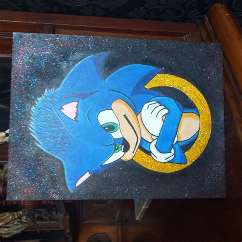 Drawing Sonic By Ravenousfeline Ourartcorner