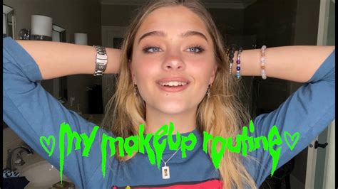 My Daily Makeup Routine Lizzy Greene Youtube