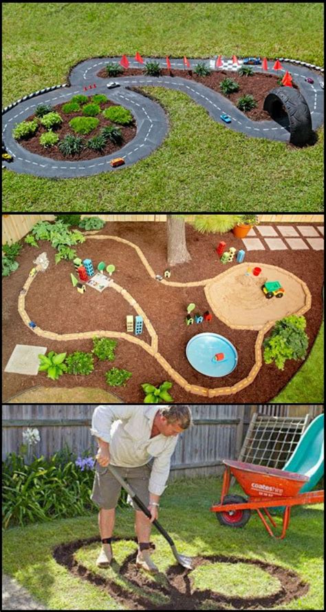 The 25 Best Outdoor Car Track For Kids Ideas On Pinterest Race Car