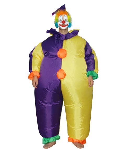 Free Shipping Cosplay Clown Inflatable Costume Adult Fancy Dress
