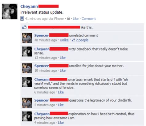10 Funny Facebook Status Updates