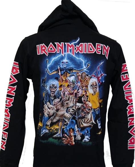 Iron Maiden Hoodiejacket Size Xxl Roxxbkk