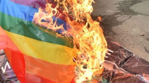 On The Burning Of An Lgbtq Flag