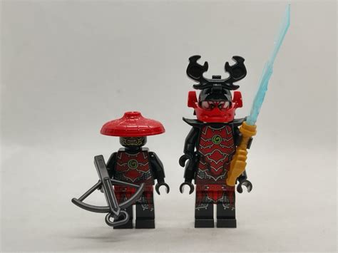 Lego Ninjago Golden Mech Set 71702 General Kozu And Stone Army