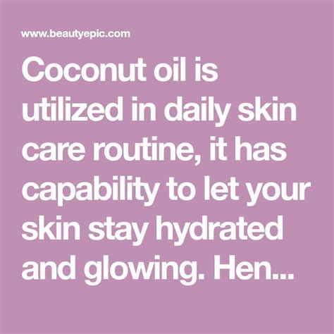 Homemade Coconut Oil Face Mask Benefits And Recipes Coconut Oil For