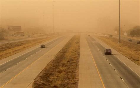 West Texas Dust Storm Leads To String Of Accidents The Courier