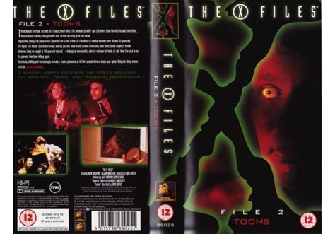 X Files The File 2 Tooms 1995 On 20th Century Fox United Kingdom