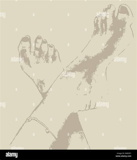 Feet Stock Vector Images Alamy