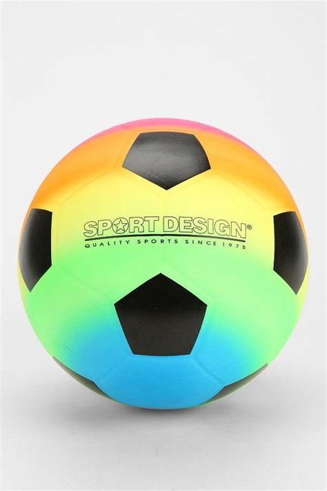 Uo 2289 Rainbow Soccerball Shopstyle Clothes And Shoes Soccer Balls