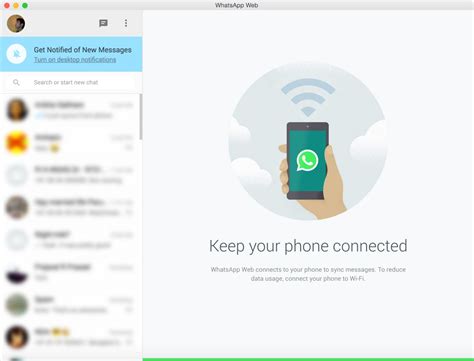 In fact, it is an extension of the mobile device. WhatsApp Web - Desktop-App für Mac OS - Download - CHIP