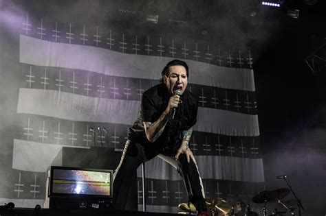 I picked that (marilyn manson) as the fakest stage name of all to say that this is what show business is, fake. Marilyn Manson is About to Finish his New Studio Album