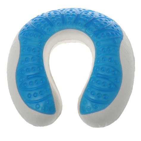 Coop home goods cooling pillow equinox cooling gel memory foam pillow.gel cooling pillows, pillows which use airflow to cool the sleeper, and temperature regulating. Deluxe Comfort Cool Gel Memory Foam UFO Travel Pillow ...