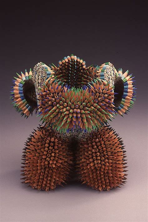 Strange Creatures Made Of Pencils By Jennifer Maestre Pencil Art