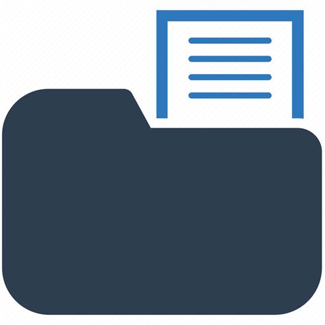 Directory Document Folder Text Text File Icon Download On Iconfinder