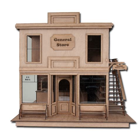 Laser Cut Taft General Store Dollhouse Kit