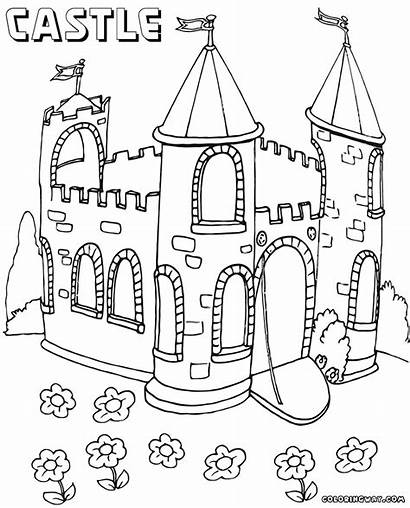 Castle Coloring Pages Colorings Castle6