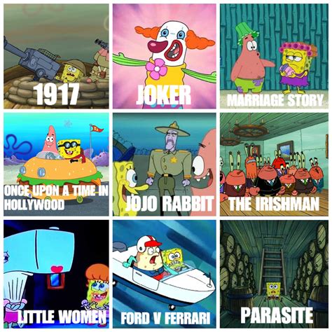 This Was A Great Year For Film Rbikinibottomtwitter Spongebob