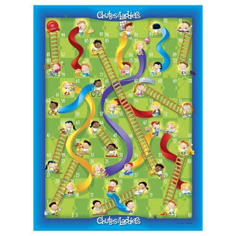 Chutes And Ladders Board Template Chutes And Ladders