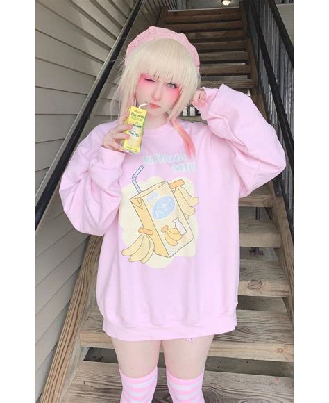 Kawaii Clothing Pastel Kawaii Anime Sweatshirt Kawaii Etsy Kawaii Clothes Kawaii Fashion