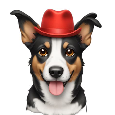 Dog In A Hat Ai Emoji Generator