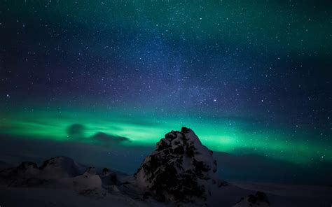 Northern Lights Iceland Aurora Borealis Hd Wallpaper