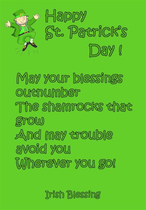 St Patrick S Day Poems 25 QuotesBae