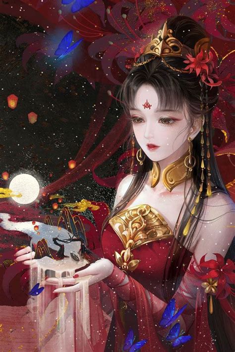 Hanfu Princess สาวแฟนตาซี สาวอนิเมะ ภาพประกอบ