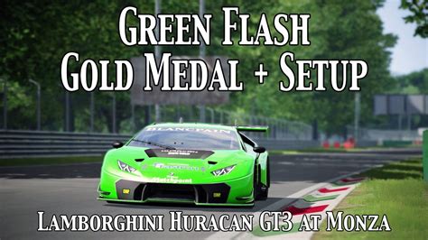 Assetto Corsa Green Flash Gold Medal Lamborghini Huracan GT3